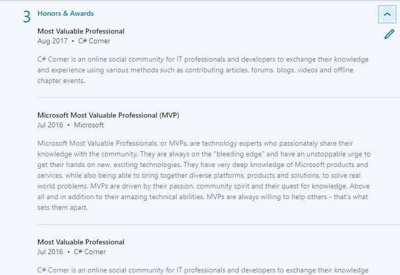 Customizing your Profile - LinkedIn for students 22 LinkedIn Awards for Students