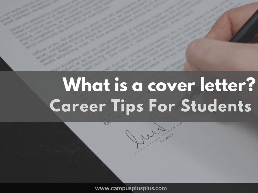what is a cover letter when applying for a job campus what is a cover letters